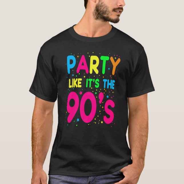 90s For Women Rave Outfit & 1990s Fancy Dress  2 T-Shirt (Front)