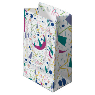 90s Galaxy Arcade- White Small Gift Bag