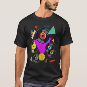 90s Generation Music Vinyl Retro Theme Party Ninet T-Shirt
