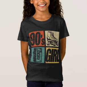 90s Girl 1990s Fashion 90 Theme Party Nineties T-Shirt