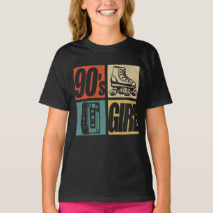 90s Girl 1990s Fashion 90 Theme Party Nineties  T-Shirt