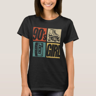 90s Girl 1990s Fashion 90 Theme Party Nineties T-Shirt