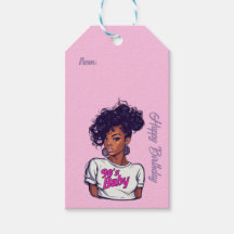 90's Girl Birthday Bash (Pink) Tag