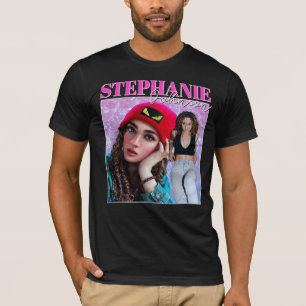 90s Girly Bootleg Celebrity Custom Name Photo T-Shirt