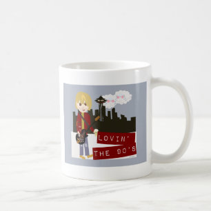90s Grunge Cartoon Coffee Mug