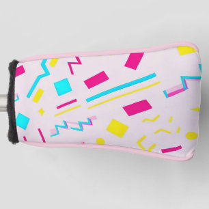 90's Hand Drawn Doodle Golf Head Cover