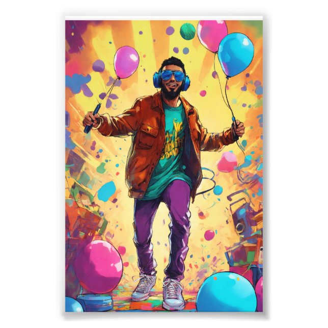 90s hip hop concert poster (Front)