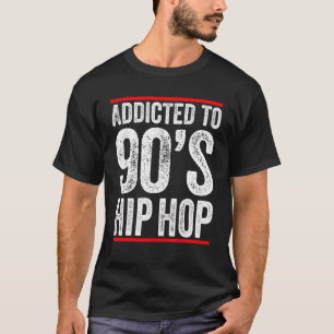 90s Hip Hop Gangster Rap Clothing Old School Ret T-Shirt