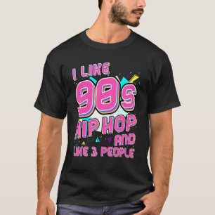 90s Hip Hop  Gangster Rap Clothing Old School Retr T-Shirt