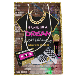 90's Hip Hop {GIRL} Urban Baby Shower Gift Bag