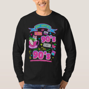 90s Idea For Women Rave Outfit & 90s Festival Cost T-Shirt