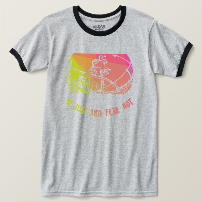 90's Inline Skate - Fear Not T-Shirt (Design Front)