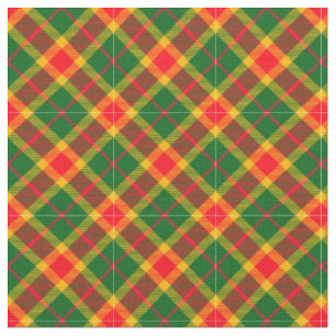 90s Inspired Slanted Plaid Grunge Green Pattern Fabric