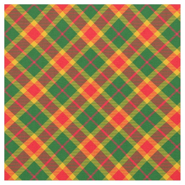 90s Inspired Slanted Plaid Grunge Green Pattern Fabric (Close Up)