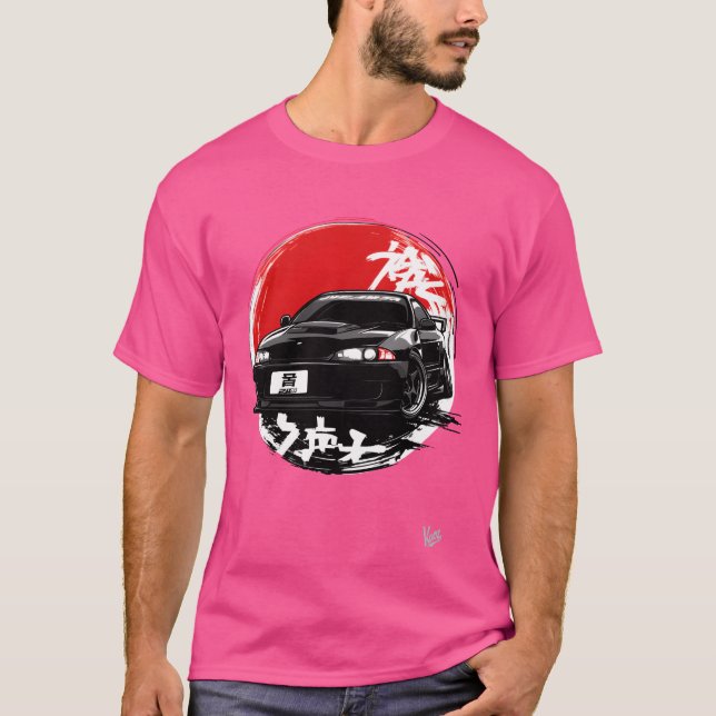 90s Japan JDM Car friend T-Shirt (Front)