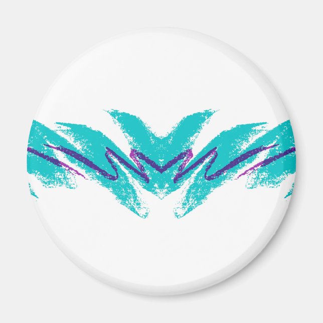 90s jazz magnet (Front)