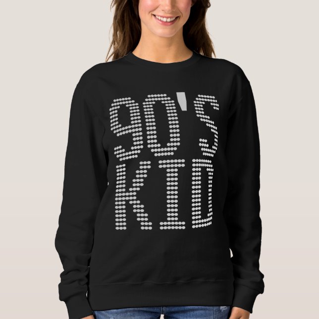 90's Kid Costume Sweatshirt (Front)