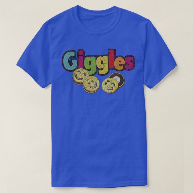 90s Kid Giggles Cookies 1985  T-Shirt (Design Front)
