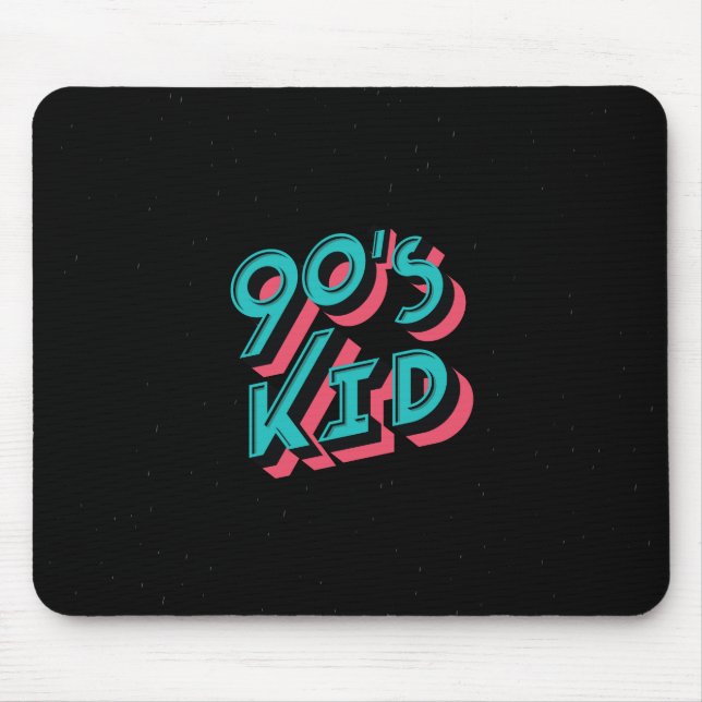 90's Kid  Mouse Mat (Front)