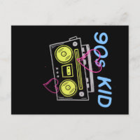 90's Kid Retro Aesthetic Cassette Player