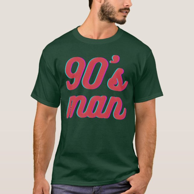 90s man yellow boy T-Shirt (Front)