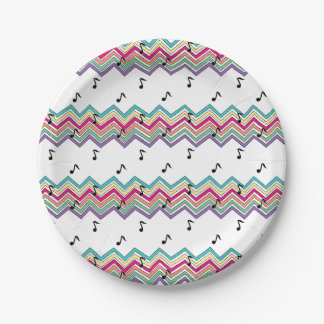 90's Music Themed Birthday Party Paper Plate