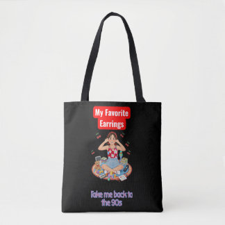 90s Nostalgia girl  Tote Bag