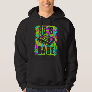 90s Party Outfit Neon Look Retro Classic Hoodie