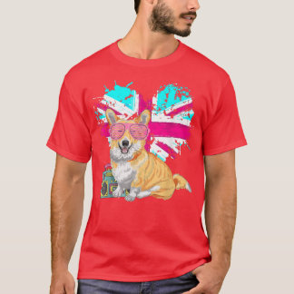 90s Pembroke Welsh Corgi For Rave Outfit & 1990s F T-Shirt