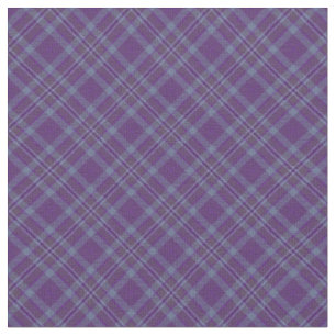 90s Plaid Grunge Purple Blue Pattern Trendy Unisex Fabric