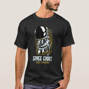 90s Raver Space Cadet Edm House Music Tech House T-Shirt
