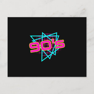 90s Retro 1990 Vintage 90s Lover 90s Costume Postcard