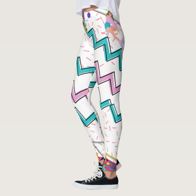 90s Retro Leggings  (Left)