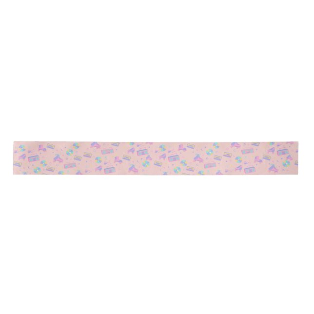 90s Retro Satin Ribbon (Front)