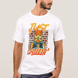 90S Saying Just Chillin' Funny Nineties Tee Cool C