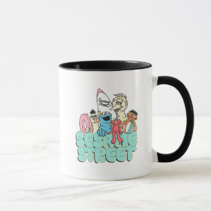 90's Sesame Street Vintage Surf Mug