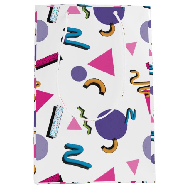 90s Shapes Gift Bag (Front)