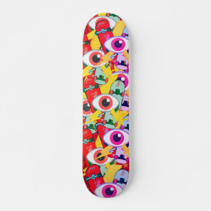 90s simple skateboard eyes