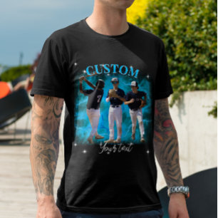 90's Sport Bootleg Rap Custom Photo T-Shirt