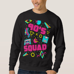 90s Squad 90s Aesthetic Matching 90s Party Sweatshirt
