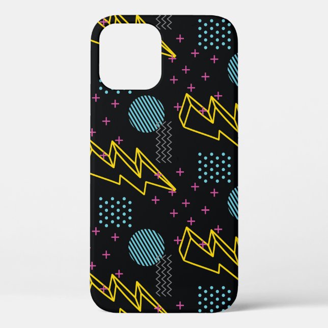 90's style: colourful abstract pattern Case-Mate iPhone case (Back)