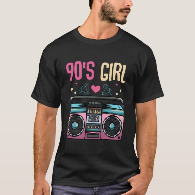 90'S Style Old Radio T-Shirt (Front)