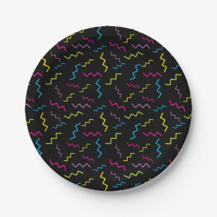 90's Throw Back Birthday Party Plates