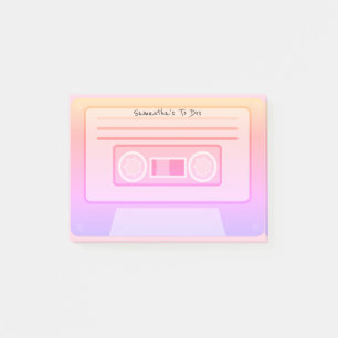 90's Vaporwave Aesthetic Custom Planner To Dos Post-it Notes