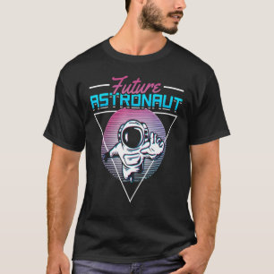 90s Vaporwave Retro Outer Space Science Future Ast T-Shirt