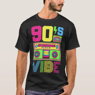 90s Vibe 1990 Style Fashion 90 Theme Outfit Nineti T-Shirt