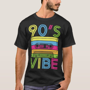 90s Vibe 1990s Retro Aesthetic Costume Party 90s V T-Shirt