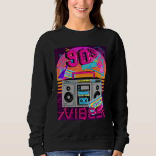 90s Vibe  For 90s Music  I Heart The Nineties 1 Sweatshirt