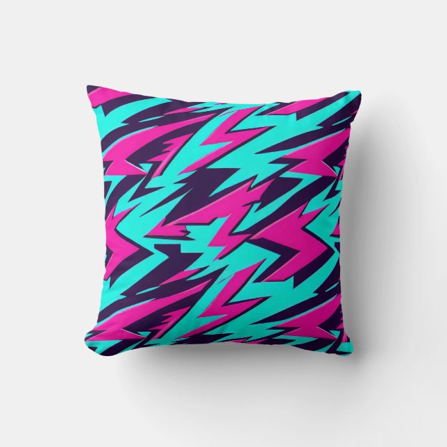 90s Vibe Graffiti Cushion (Front)
