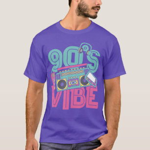 90s Vibe Vintage 1990s Music 90s Costume Party Nin T-Shirt